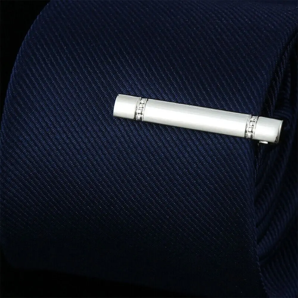 3PCS Mens Business Wedding Clothes Pegs Clothing Accessories Tie Pin Tie Clip