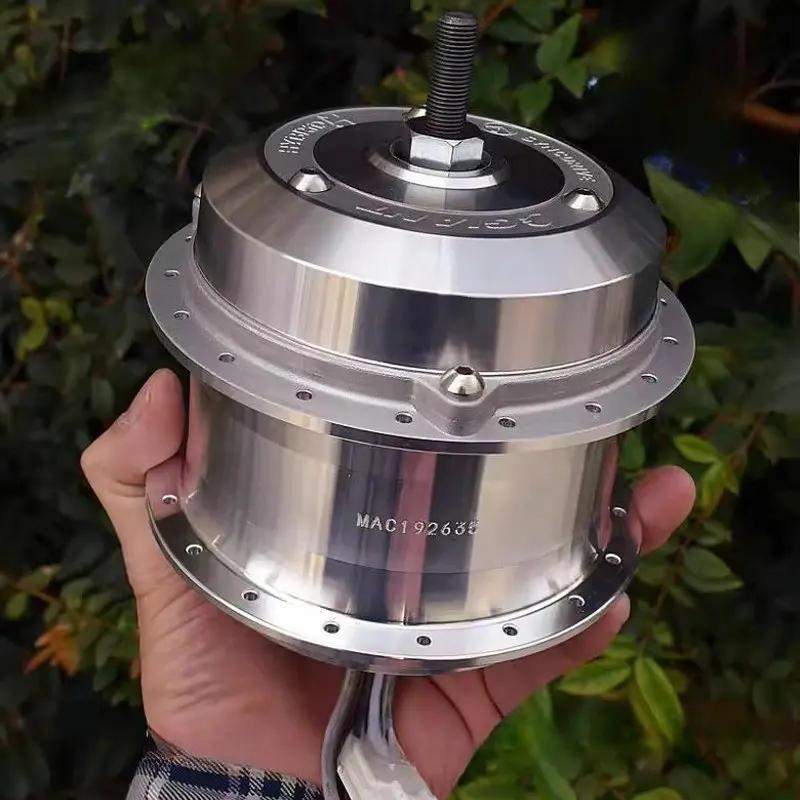 DC30-48V 220W Three phase Eight wire Brushless Wheel Assist Motor Unidirectional Clutch Gear Reduction Hall Motor