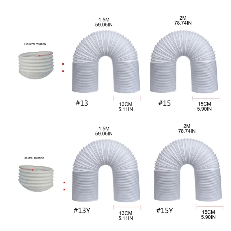 วัสดุโพลีโพรพีลีนท่อเครื่องปรับอากาศแบบยืดหยุ่นสำหรับเครื่องปรับอากาศในห้องครัว Dropship