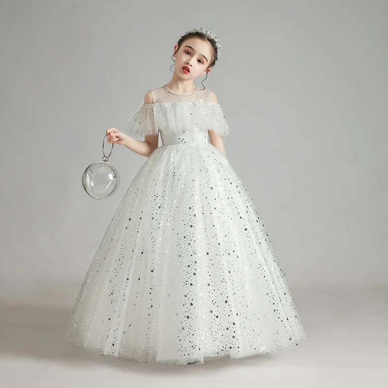 

Wedding Dresses on Offer Liquidation Girl Dress for Young Girls Clothes Girls' Party Dress Children's Elegant Baby Kid Prom