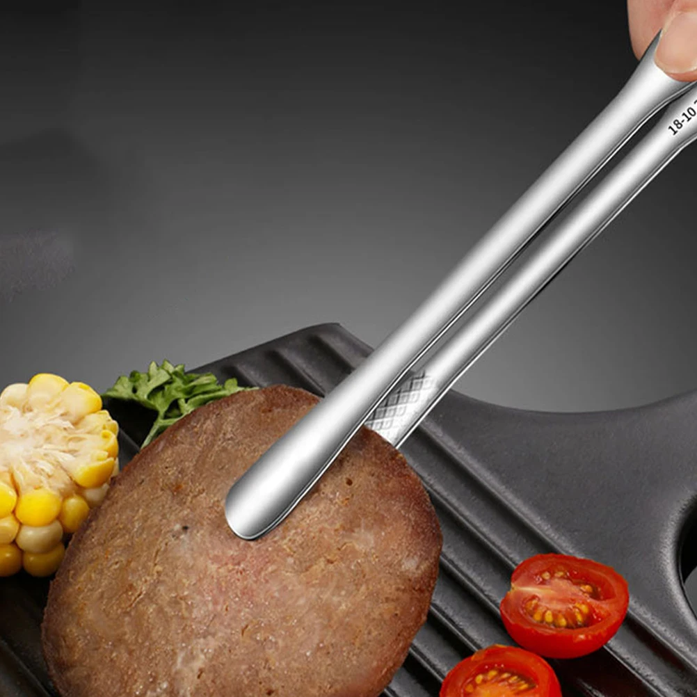 

Stainless Steel Strawberry Tongs Kitchen Food Tongs For Bbq Baking Cooking Serving Buffet Dessert Bread Camping Reusable
