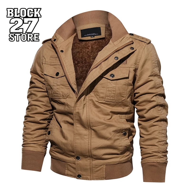 

Harajuku новая деловая повседневная куртка мужская зимняя флисовая тактическая вышивка ветрозащитная с несколькими карманами уличная рабочая одежда пальто модное