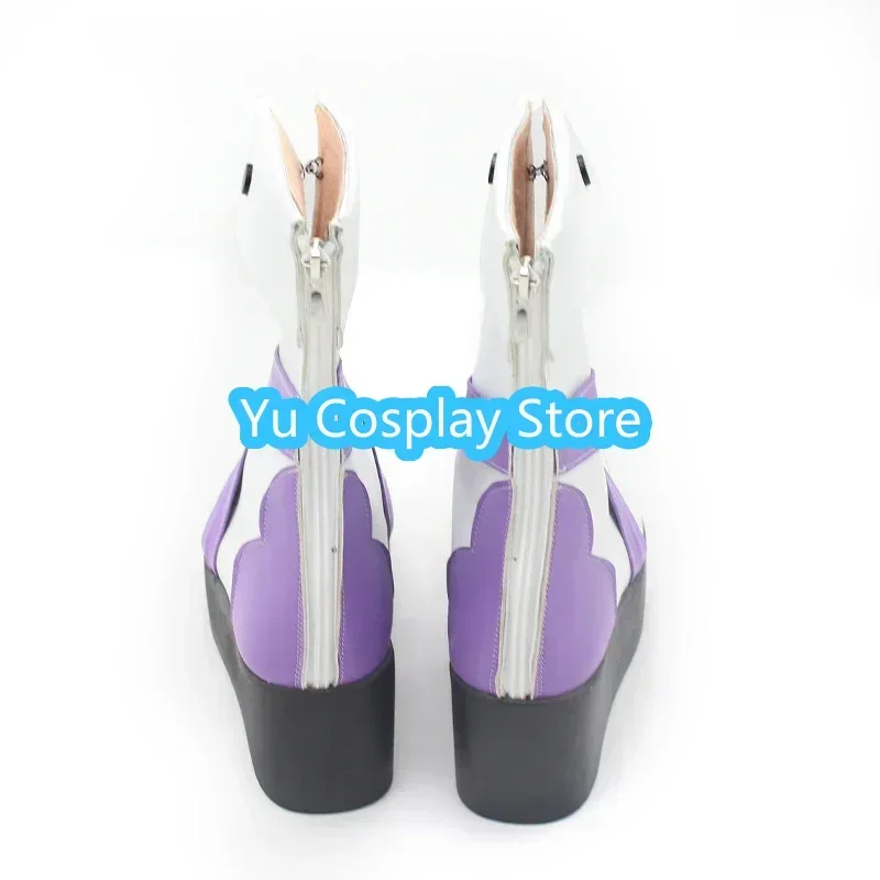 Proyecto de juego Sekai Tenma Tsukasa, zapatos de Cosplay de cuero PU, botas para fiesta de Halloween, accesorios de Cosplay hechos a medida