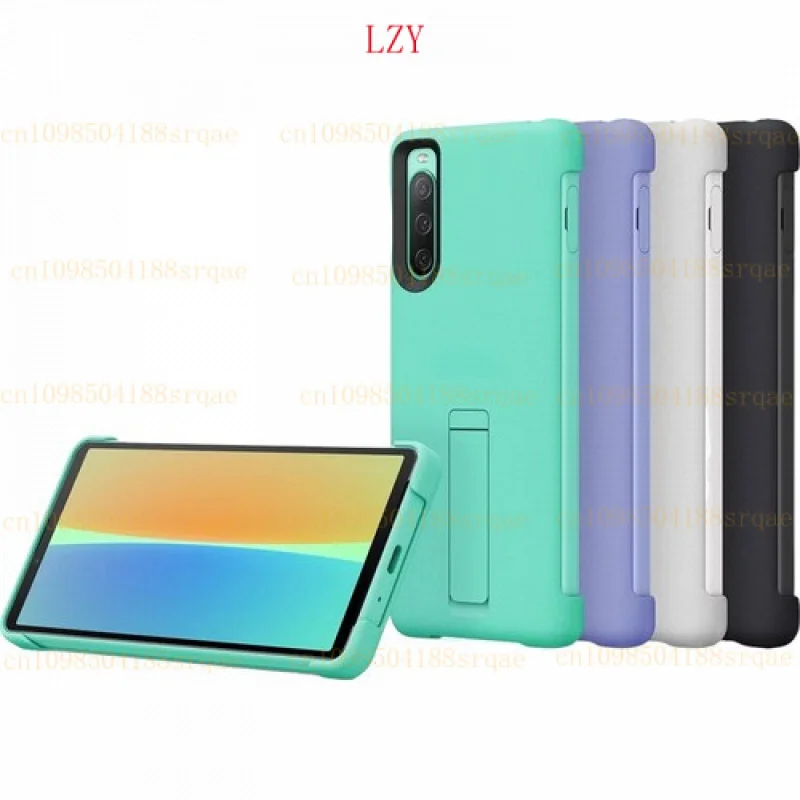 حافظة بتصميم أصلي مع حامل لهاتف SONY Xperia 10 V -XQZ-CBDC