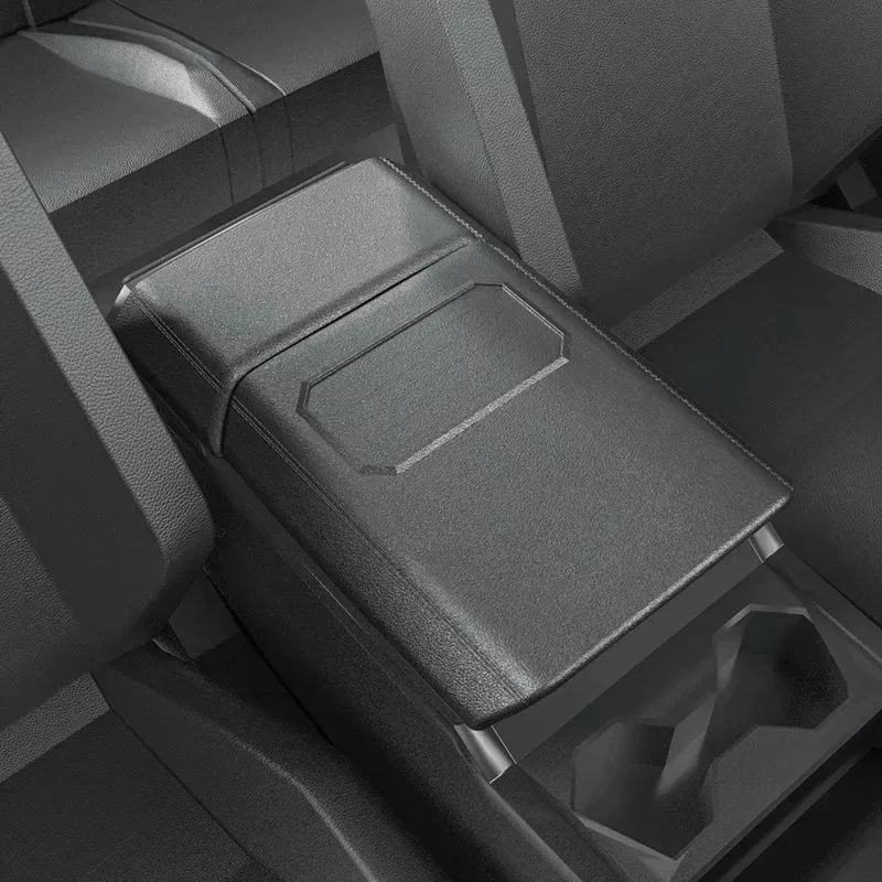 

Автомобильный подлокотник, защитный чехол из ТПЭ для Tesla Cybertruck 2024-2025, полнофункциональный нескользящий коврик для мобильного телефона, авто аксессуары для интерьера