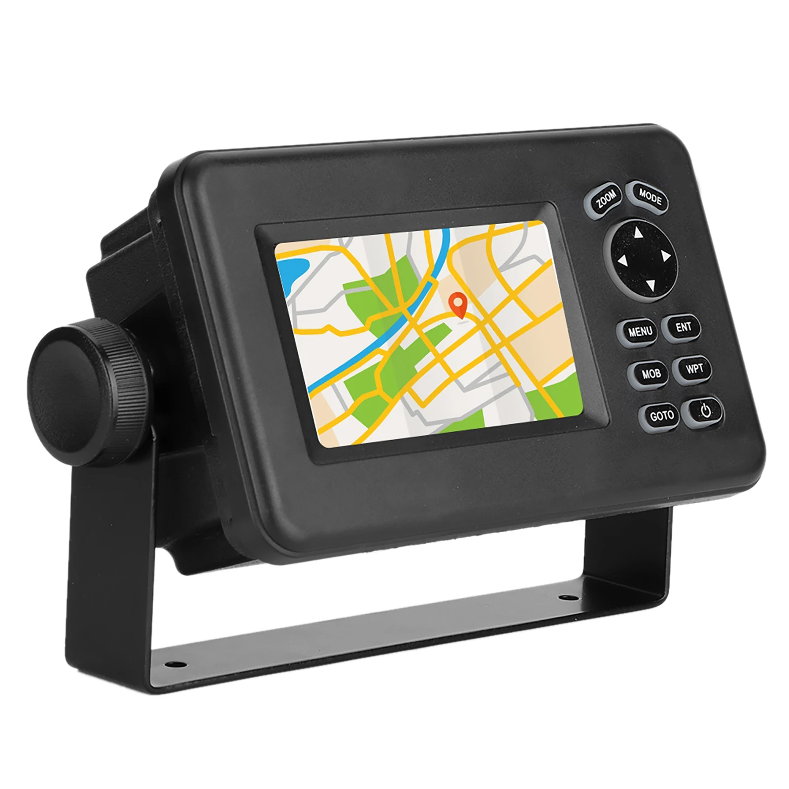 HP‑528A 4.3in Color LCD Marine GPS Navigator Alarm Locator Class B AIS Transponder Combo