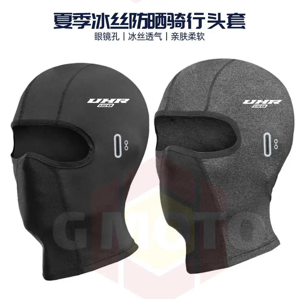 Sun Protection Bib Spring and Summer Motorcycle cycling fishing Sports Magic Bandana Riding Mask Full Face For Suzuki UHR150