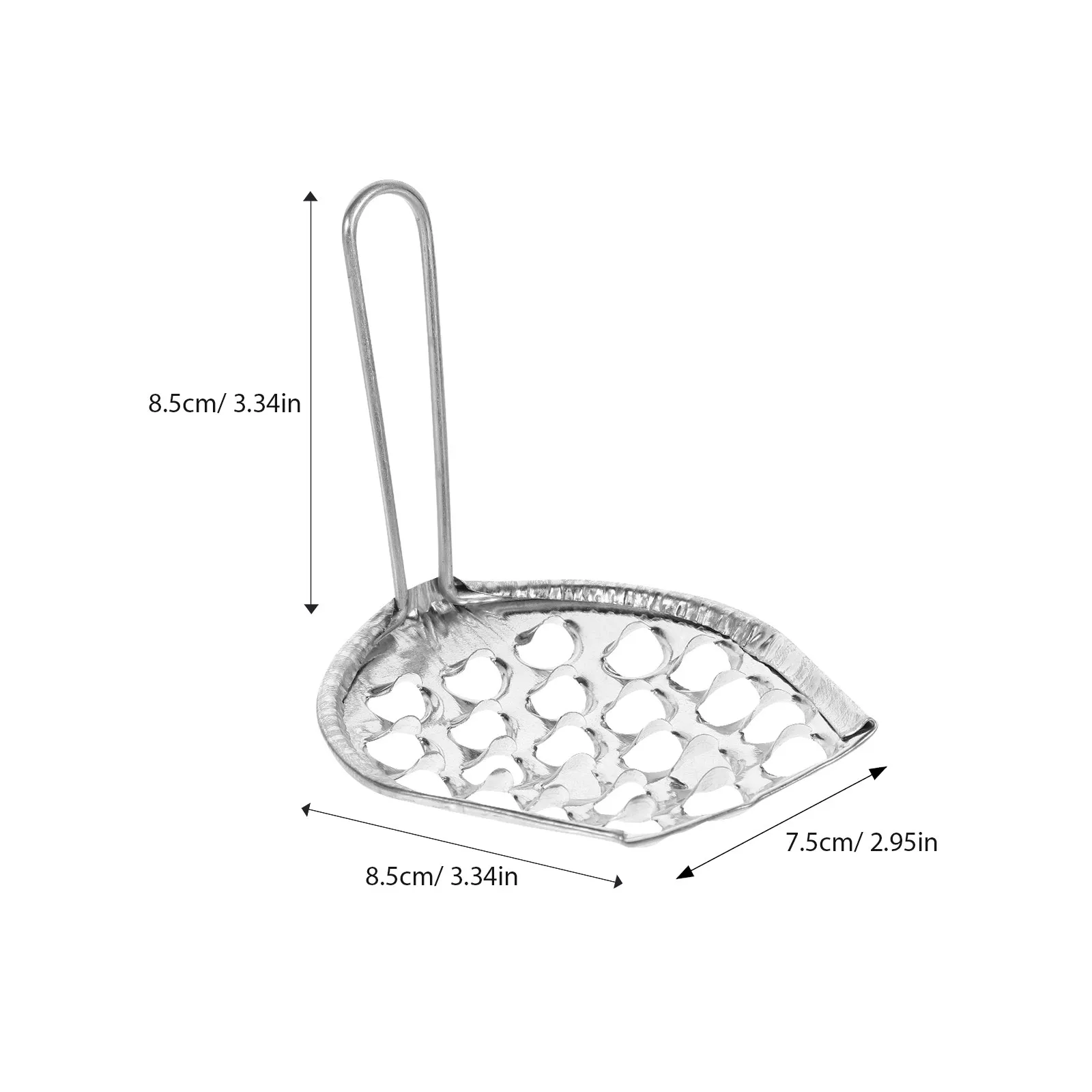 Stainless Steel Bean Jelly Scraper Liangpi Making Tool for Cold Noodles Spaetzle Cheese Butter Grating Kitchen Gadget Food view 5