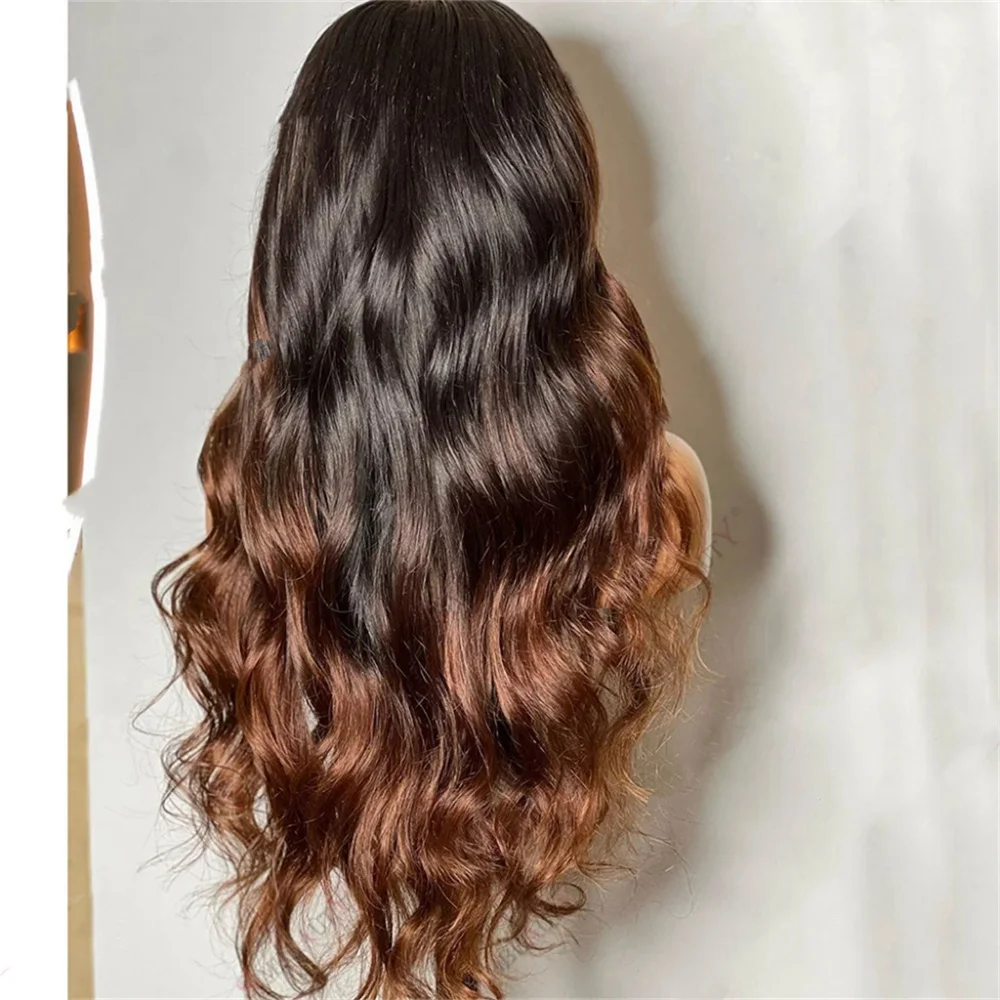 Glueless 200Density Ombre Brown 28