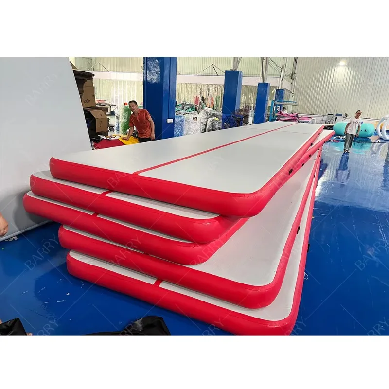 

Customized Inflatable Gymnastics Mat, Gym Air Track Tumbling Mats for All Users, Safe & Soft Inflatable Airtrack