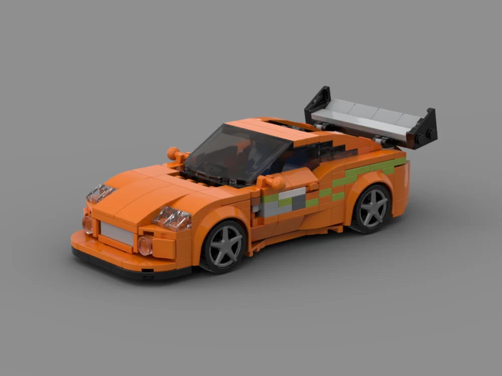 

MOC-модель строительного автомобиля City Speed MK4, 368 предметов, набор для мальчиков, чтобы вырастить на Рождество.