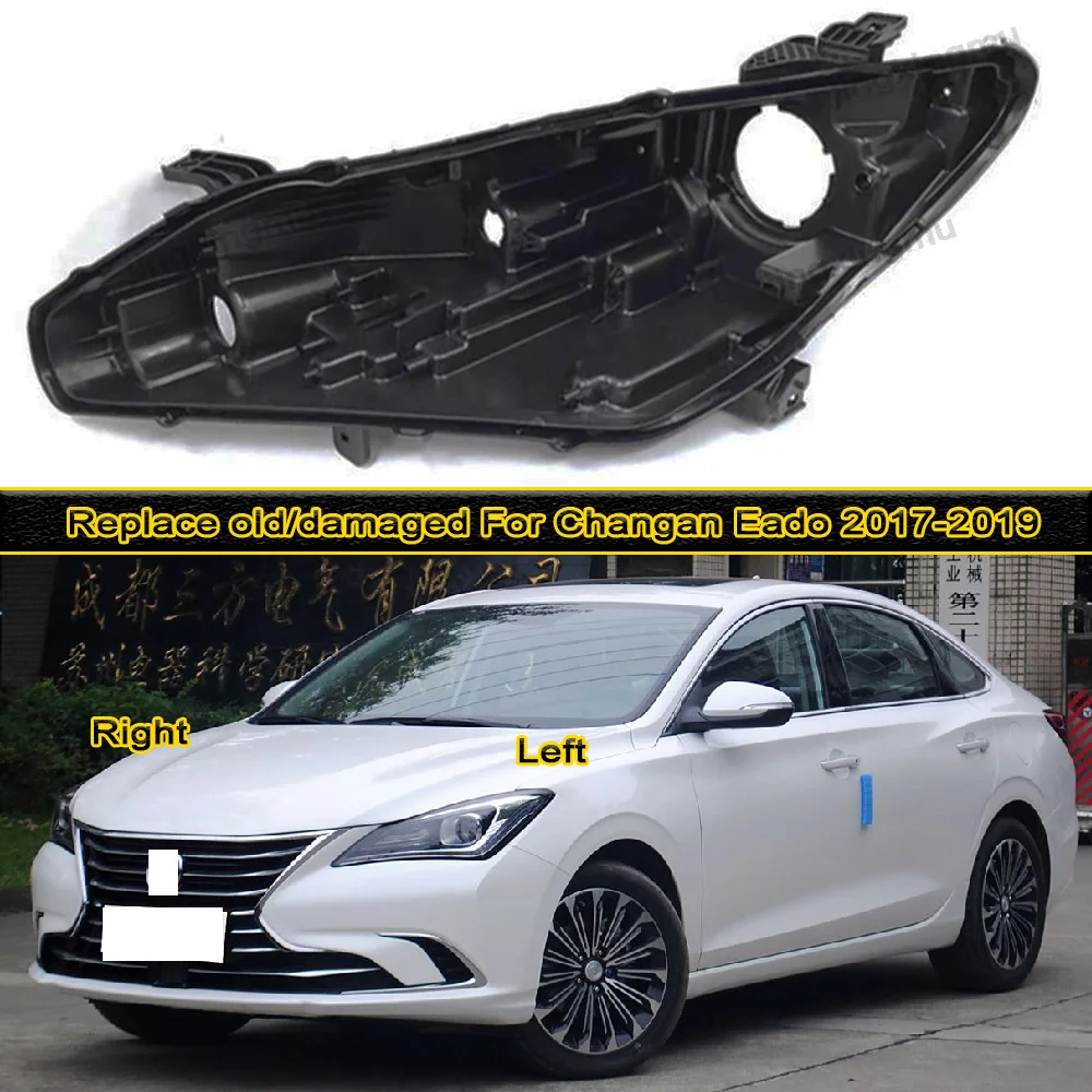 

Headlight Base For Changan Eado 2017 2018 2019 Headlight Base Replacement Headlamp House Headlight Black Back Rear Shell
