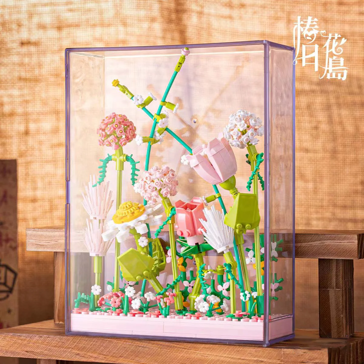 

Vntine's Day Girls Gift Flower Island Assembly Toy Ornament Internet Famous Sle Spring Festival New Model 202