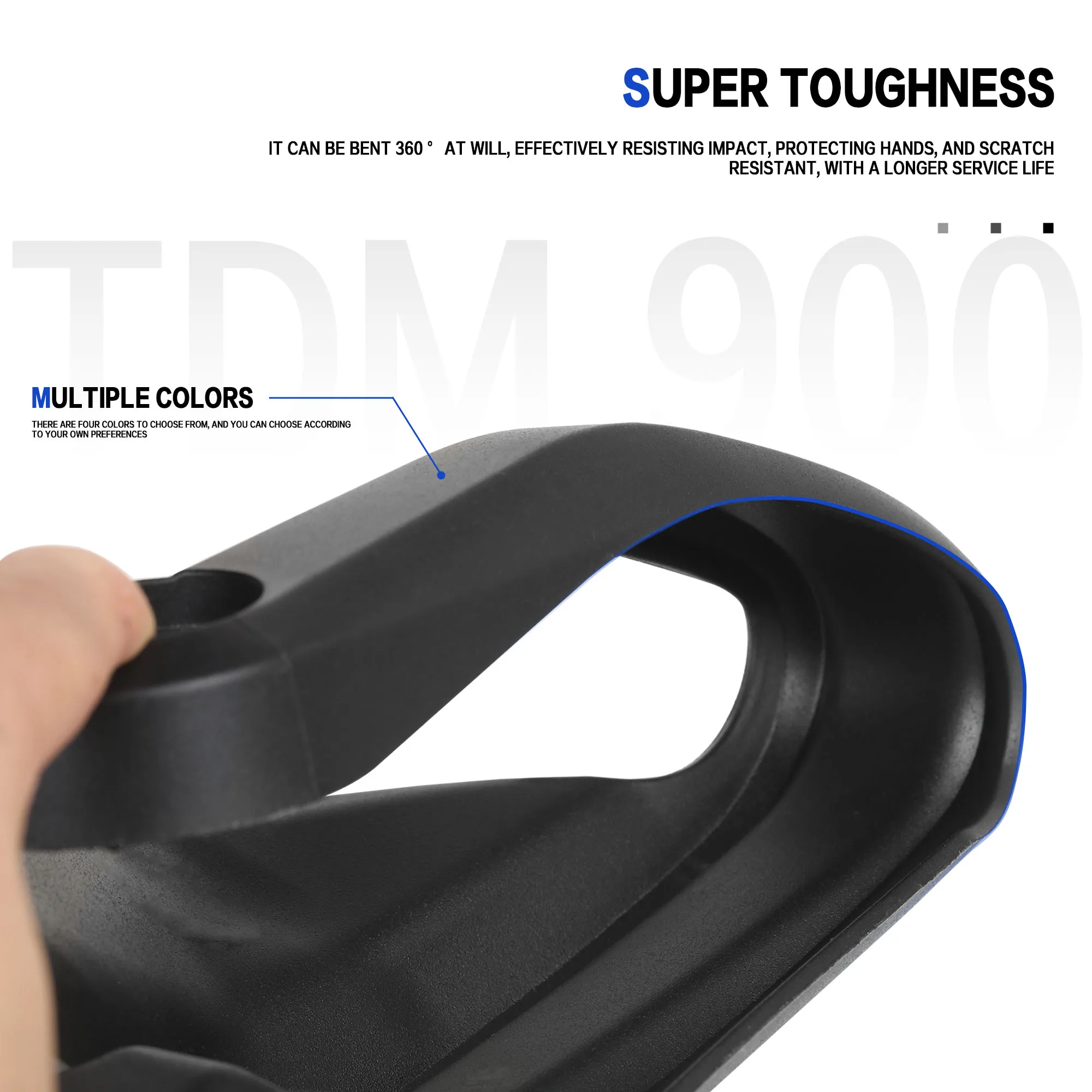 Para Yamaha TDM 900 TDM-900 TDM900: Accesorios de guardamanos para motocicleta, extensión de guardamanos para manillar y carenado, y parabrisas.