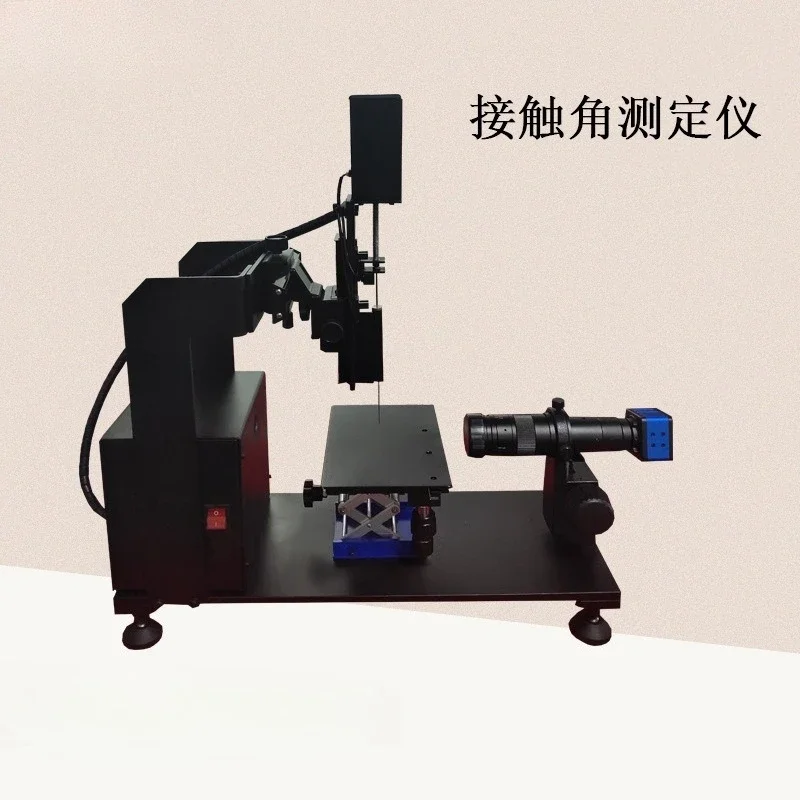 Contact Angle Tester Automatic Water Drop Angle Tester Multifunctional Intelligent Water Drop Angle