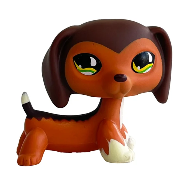 Authentic Littlest Pet Shop #672 Spaniel Cocker Dog / Original Hasbro