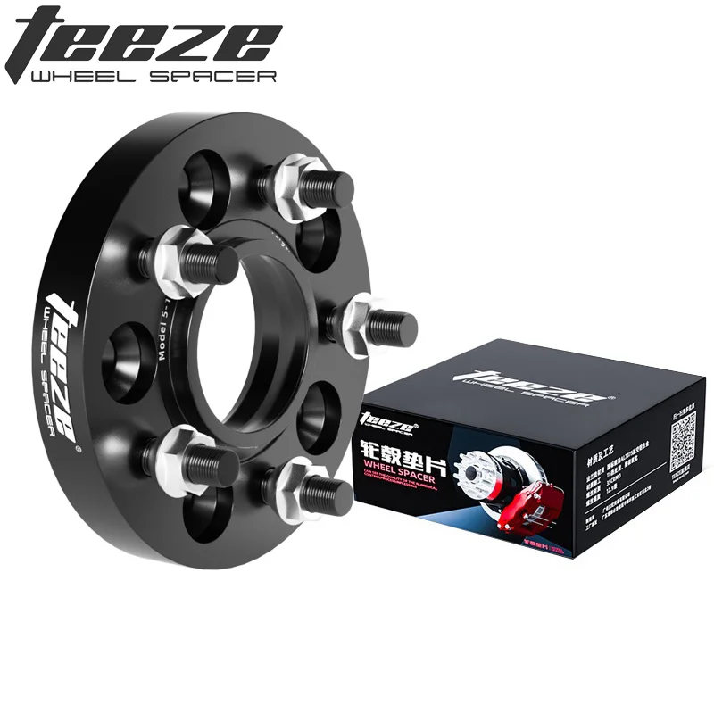 Teeze PCD 5x114.3 CB 64.1mm Spoorverbreders Adapter Pak Voor Tesla Model 3 Model Y M14x1.5 Wiel Spacer Flens 1 Stuk - afbeelding 1
