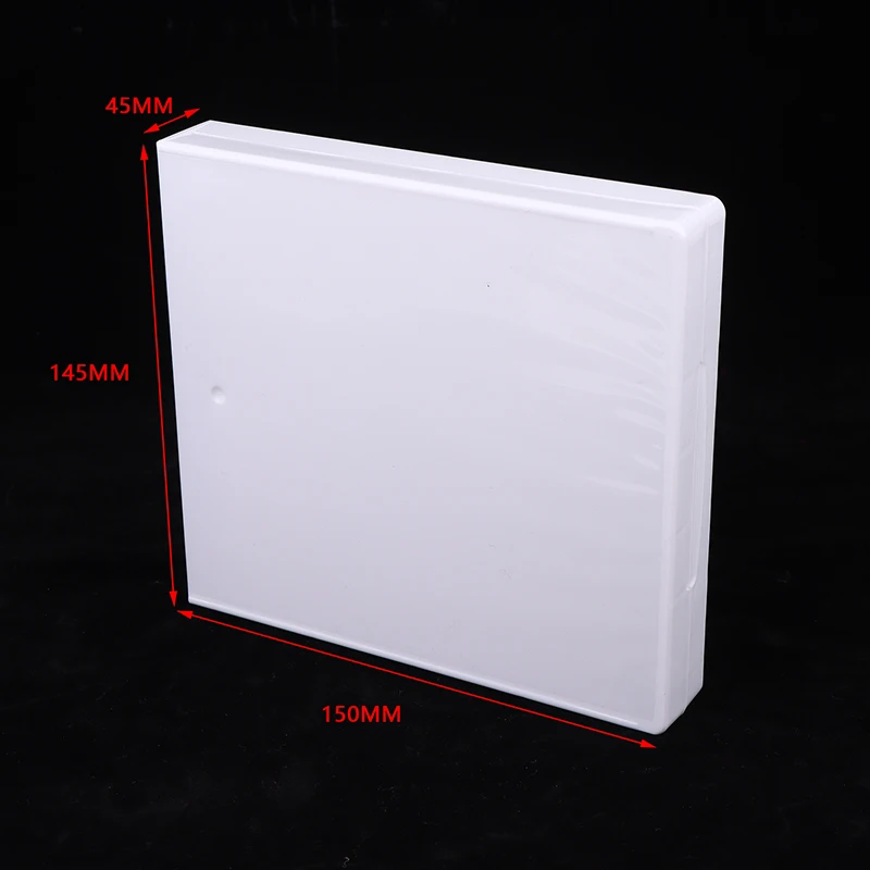 8/12 buah sarung CD tas penyimpanan DVD, kotak kemasan kapasitas tinggi dengan pemegang CD, kotak penyimpanan cakram ruang rumah