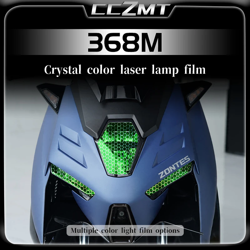 

For ZONTES ZT368M 368M 368m motorcycle headlight and taillight film honeycomb laser protection sticker modification accessories