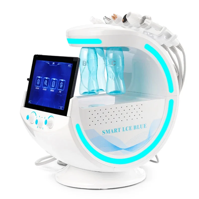 Newest Non-surgery Gold RF Hydra Dermabrasion Ultrasonic Deep Cleansing Skin Care Machine Water Peel Beauty Machine Face Lifting