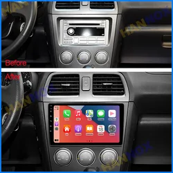 Android Auto Radio For Subaru Impreza GD GG 2002 2003 2004 2005 2006 2007 Car Multimedia Video Player GPS WiFi BT Audio 2 Din