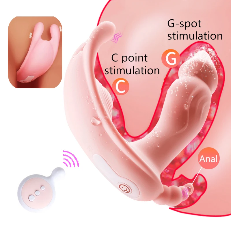 Беспроводной Вибратор с дистанционным управлением, массажер точки G, вагины, женские носимые трусики, вибрирующее яйцо, Стимулятор клитора, секс-игрушки для взрослых