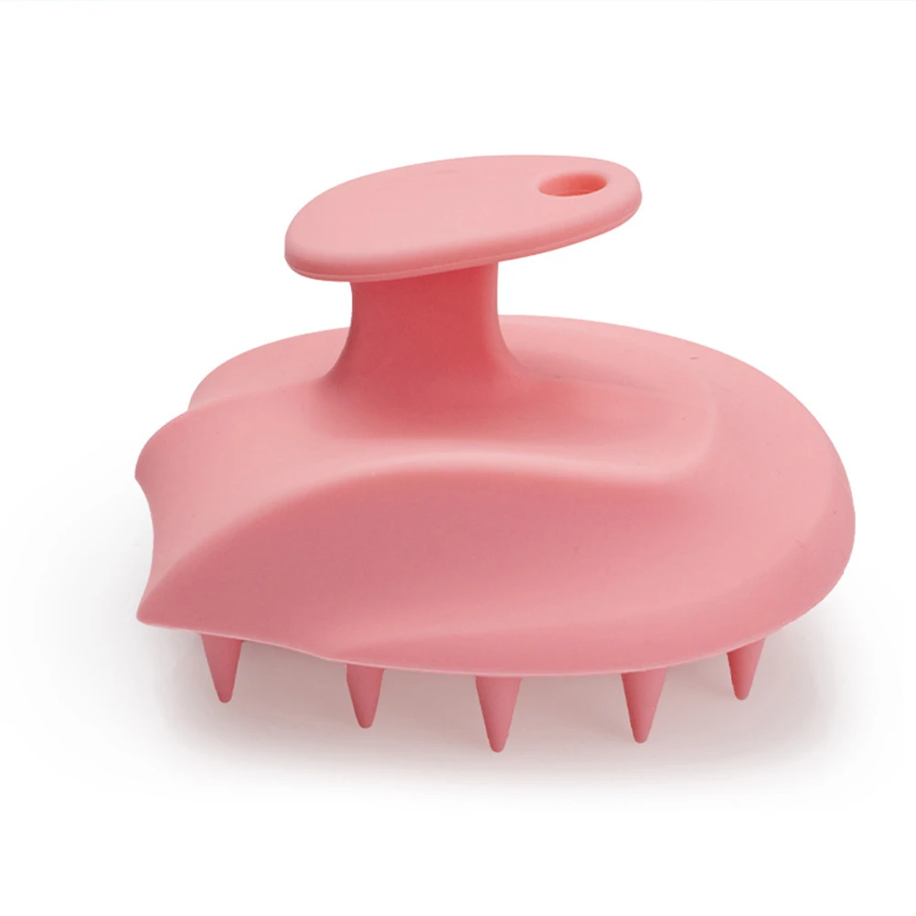 

Silicone Shampoo Brush Scalp Massager Relaxing Head Scrubber for Shower Deep Clean Hair Roots Dandruff Removal Scalp Exfoliator
