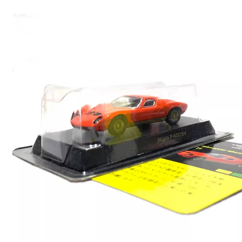 

Литая под давлением модель из сплава Miura P400SV в масштабе 1:64, имитация готового продукта, украшение для хобби, сувениры, коллекция, статический дисплей