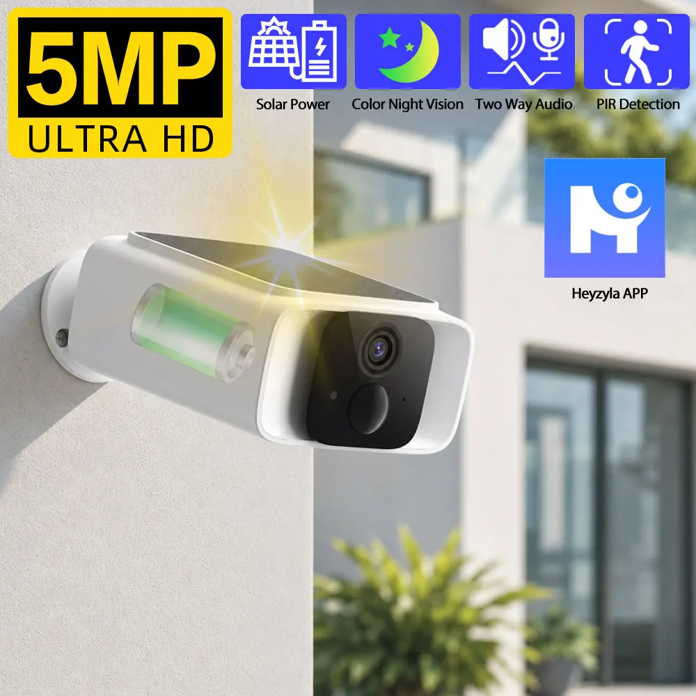 camera-de-surveillance-exterieure-wifi-solaire-2k-5mp-avec-batterie-audio-bidirectionnel-alarme-pir-vision-nocturne-couleur-camera-ip-cctv
