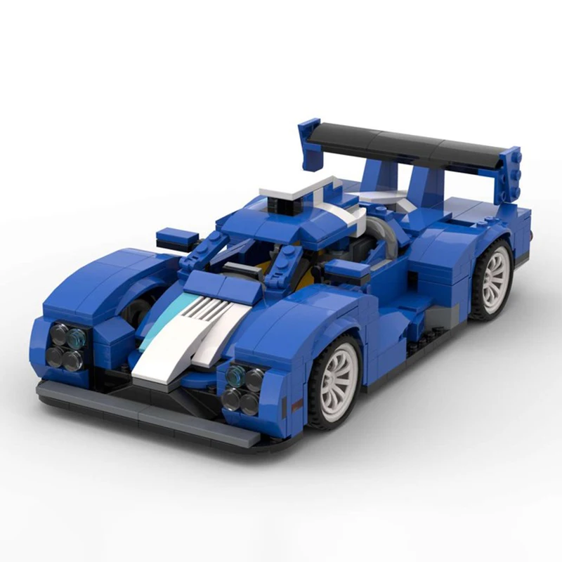 

MOC Classic Prototype Racing Speed Champion Классическая модель автомобиля Гоночные детские игрушки Рождественский подарок Технологии Строительные блоки