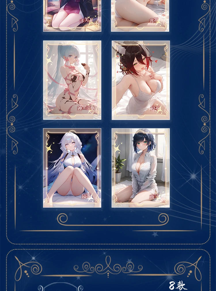 Goddess Story A Wisp Of Hair A4 Size Cards Anime Sexy Girl Party Swimsuit Bikini Uniform Card Art Boards Kids Toy And Hobby Gift