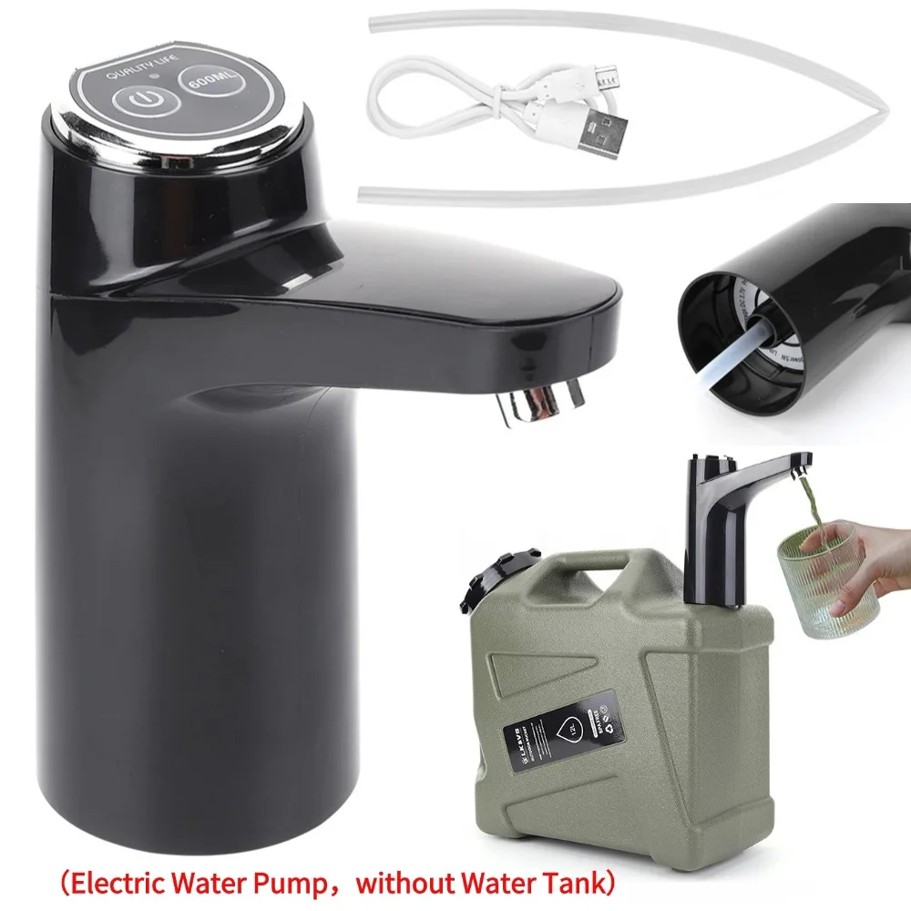 Auto Camping Wasser Tank Pump Gerät USB Aufladbare Tragbare Eine Schlüssel Schalter Drahtlose Elektrische Wasserpumpe Spender Werkzeuge