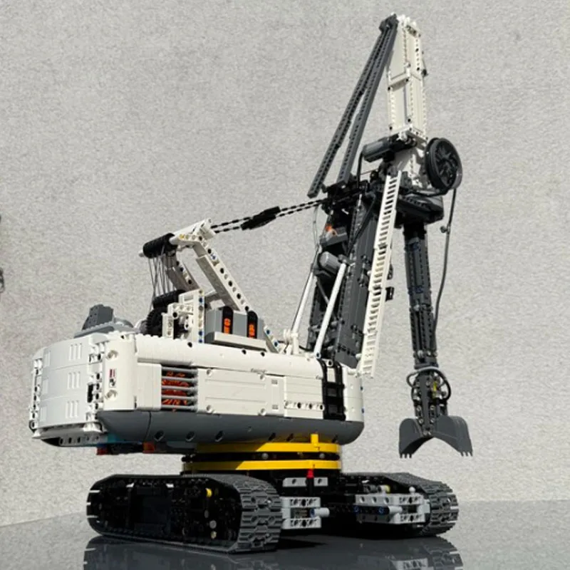 

Настроить 3501, детали MOC, гидравлическая гусеничная машина Casagrande C400XP2, модель DIY, строительство, сборные кирпичи, креативные игрушки, подарок