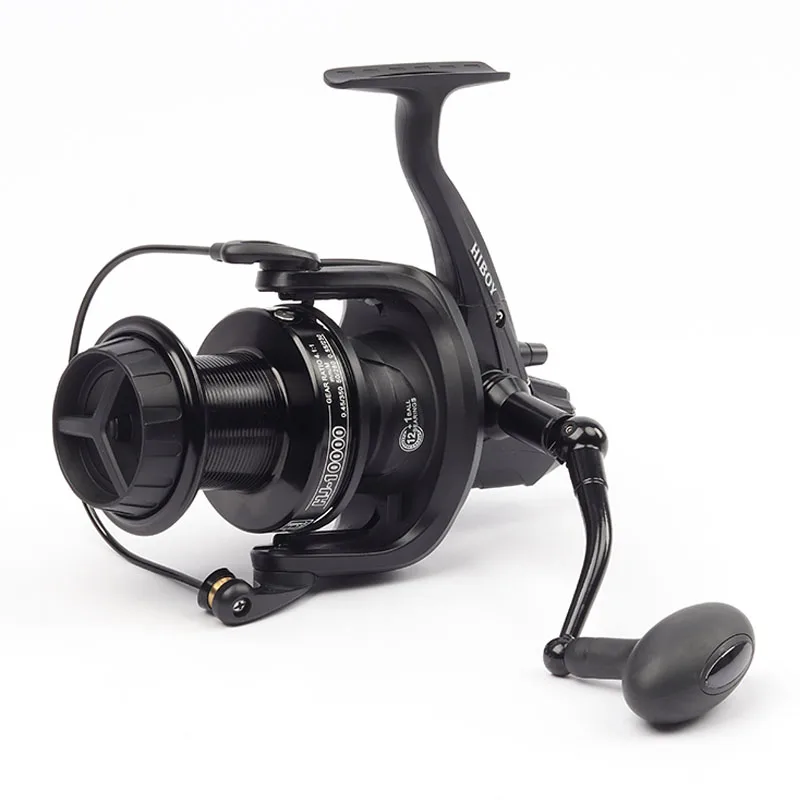 

12+1bb 4.1: 1 Gear Ratio High Quality Long Cast Surf 10000 12000 Saltwater Metal Trolling Spinning Fishing Reel