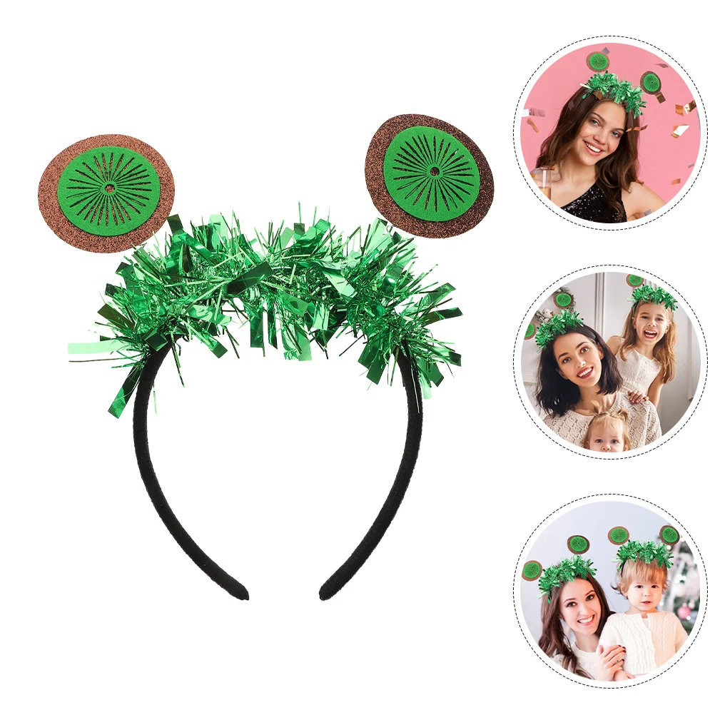 

Фруктовая повязка на голову для гавайской вечеринки, красочные милые аксессуары для волос для женщин и девочек, тропическая пляжная вечеринка, повязка на голову с фруктами