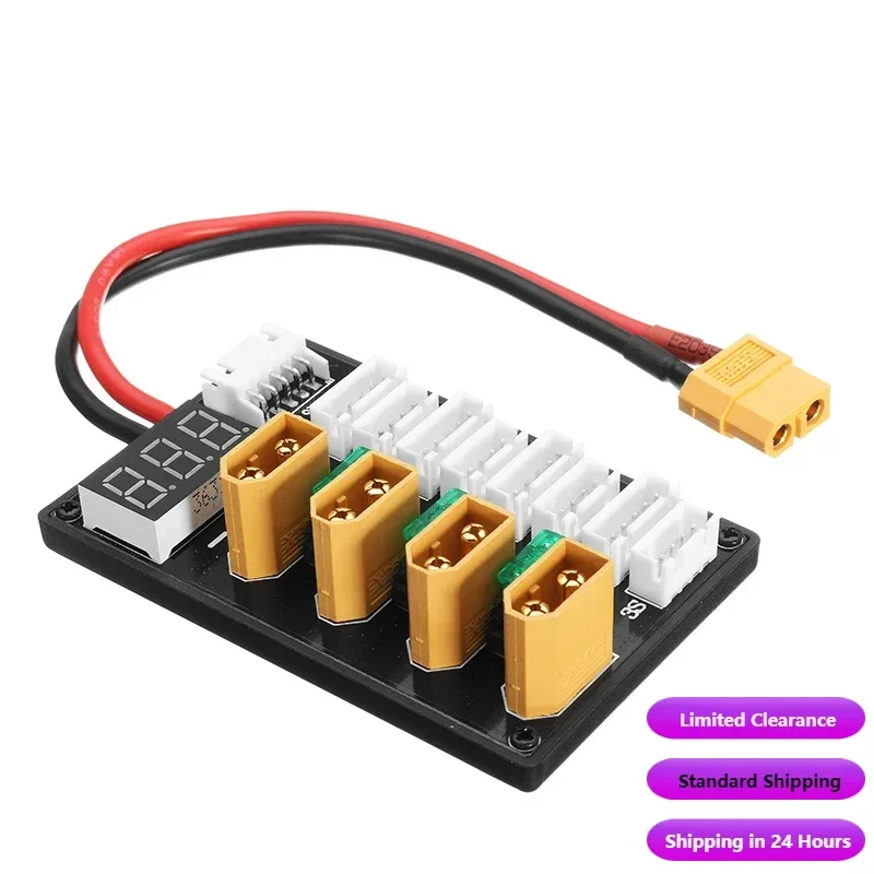 

Limited Clearance 3-4S XT60 Parallel Board Pro with Voltage Display