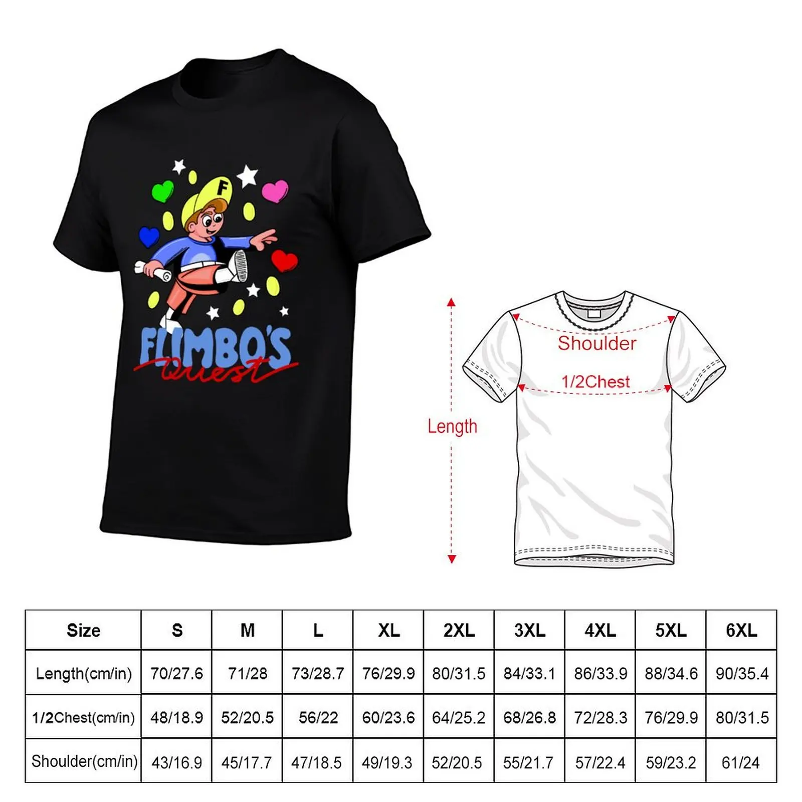 Quest cotton high C64 for man Flimbos shirts man shirt t quality t graphic vintage T-Shirt