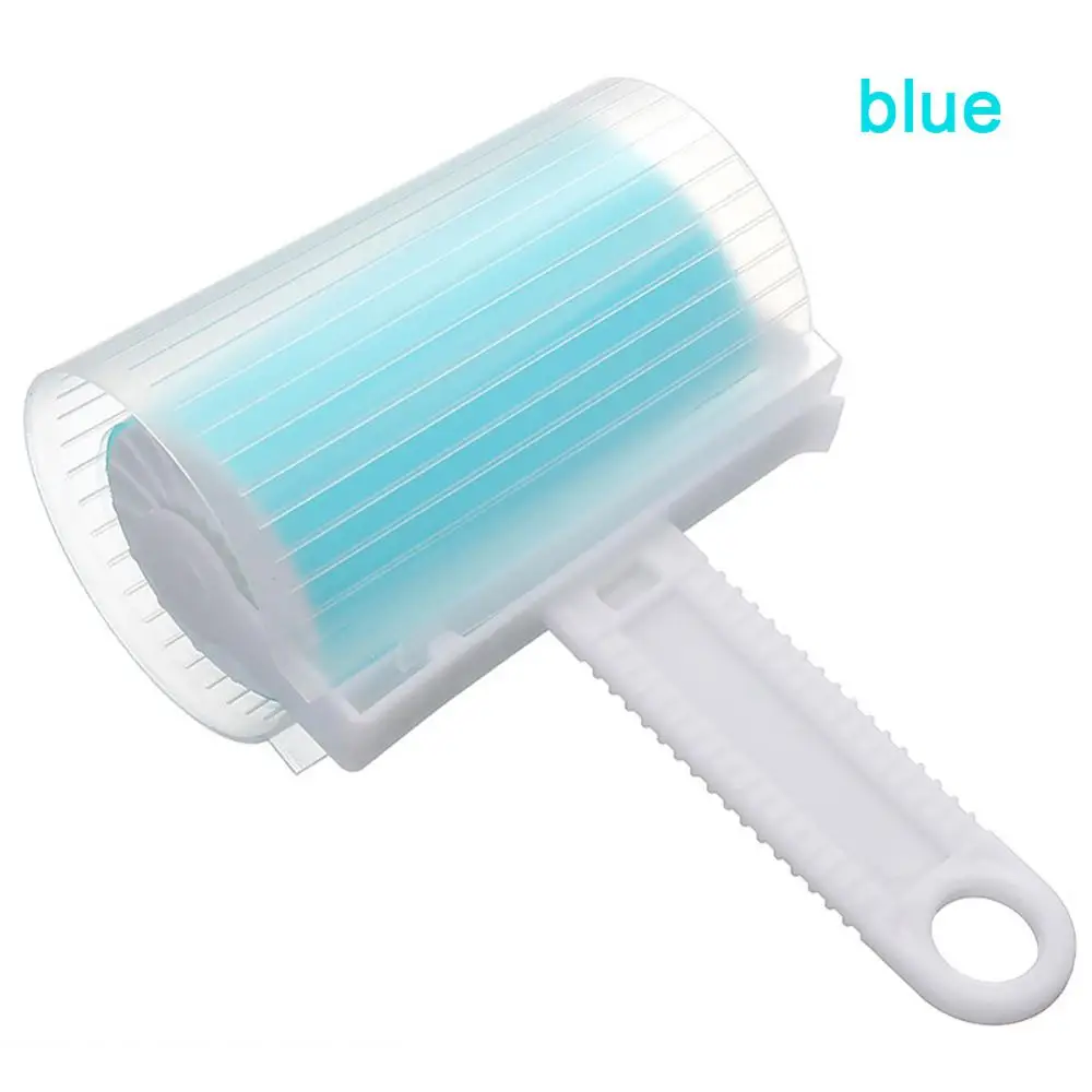 Washable Clothes Hair Sticky Roller Reusable Portable Home Clean Pet Hair Remover Sticky Roller Carpet Bed Sofa Dust Collector