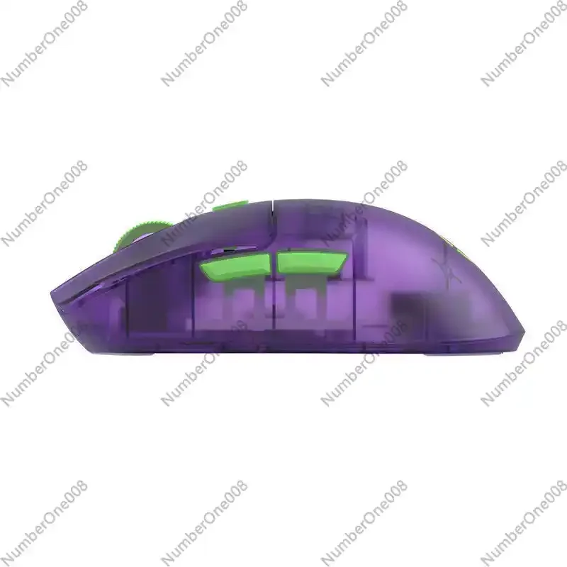 

Tri-Mode Transparent Wireless Silent Gaming Mouse 26000DPI Lightweight RGB for Laptop PC