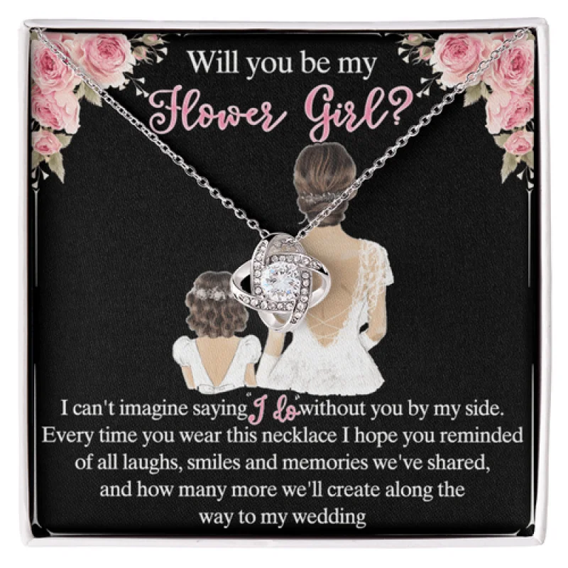 An der Hochzeitstag meiner Tochter gab ich ihre Halskette als Geschenk