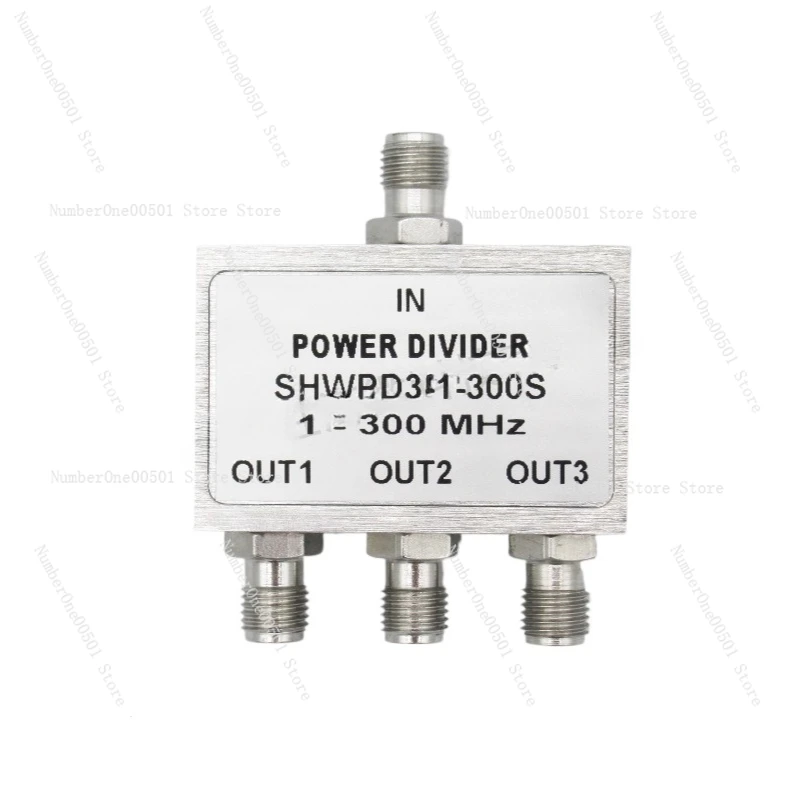 SHWPD3-1-300S 1-300MHz one point three, low loss, high isolation, RF power divider