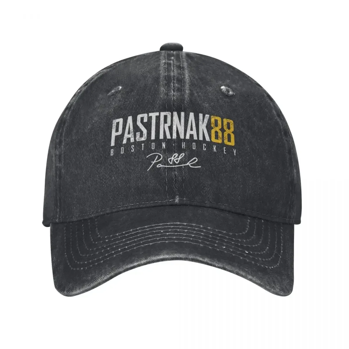 

David Pastrnak Elite Signatures Baseball Cap fashionable Wild Ball Hat Thermal Visor Caps Women Men's