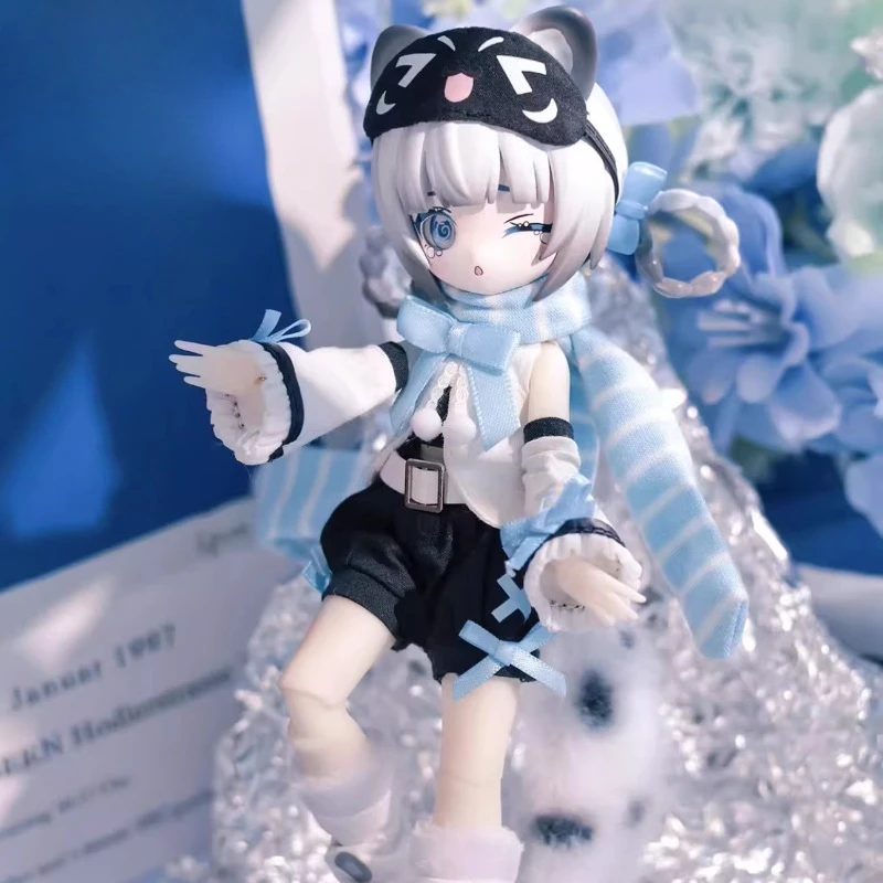 

Коллекционная кукла-фигурка BJD в масштабе 1/12 в загадочной коробке — уникальная подвижная статуэтка в сюрприз-пакете