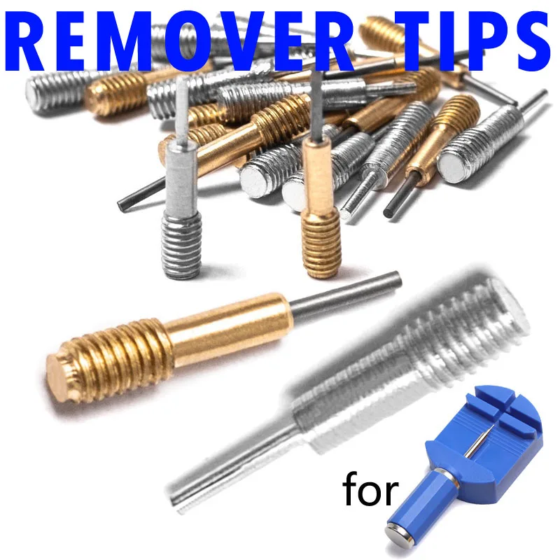 Wholesale Watchband Link Remover Tips Watch Strap Pin Removing Tool Tip Bar Part Pins Watch Repair Tool Accessories