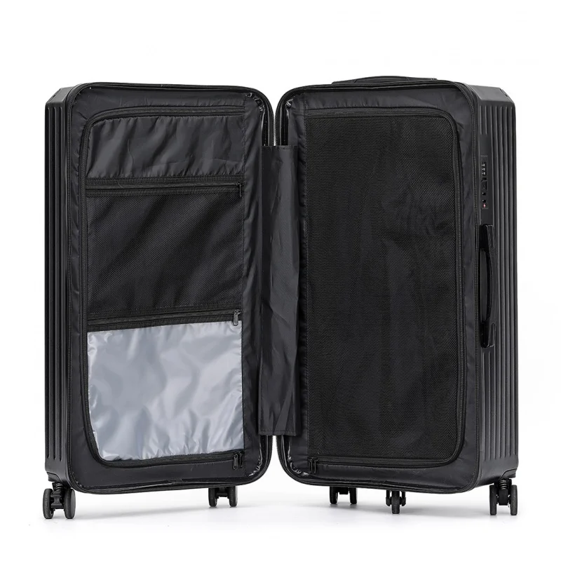 Valise Trolley Multifonctionnelle à Cinq Roues, Grande Capacité, Porte-Gobelet de Frein Femelle, Coffre Universel, Nouveau