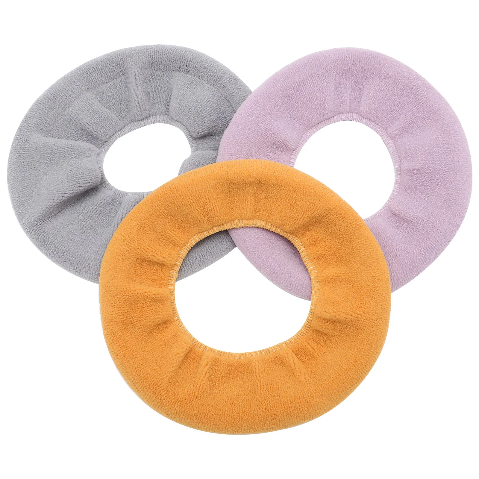 

3 Pcs Toilet Seat Indoor Cushion Pad Mat Household Warmer Pads Cloth Keep