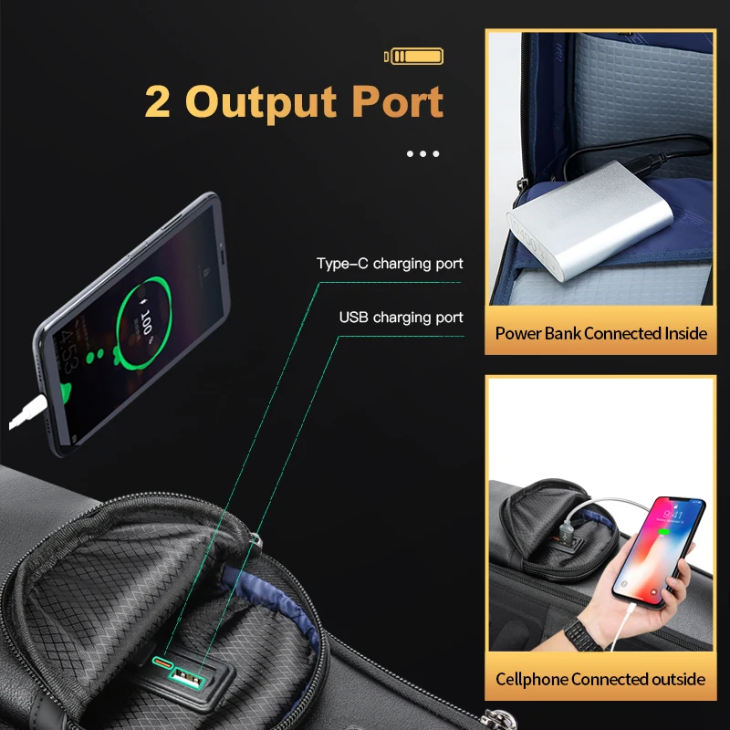 شحن BSCI للرجال شعار مخصص كبير 15.6 بوصة كمبيوتر محمول سفر الأعمال مكافحة سرقة حقيبة ظهر جلدية أصلية فاخرة