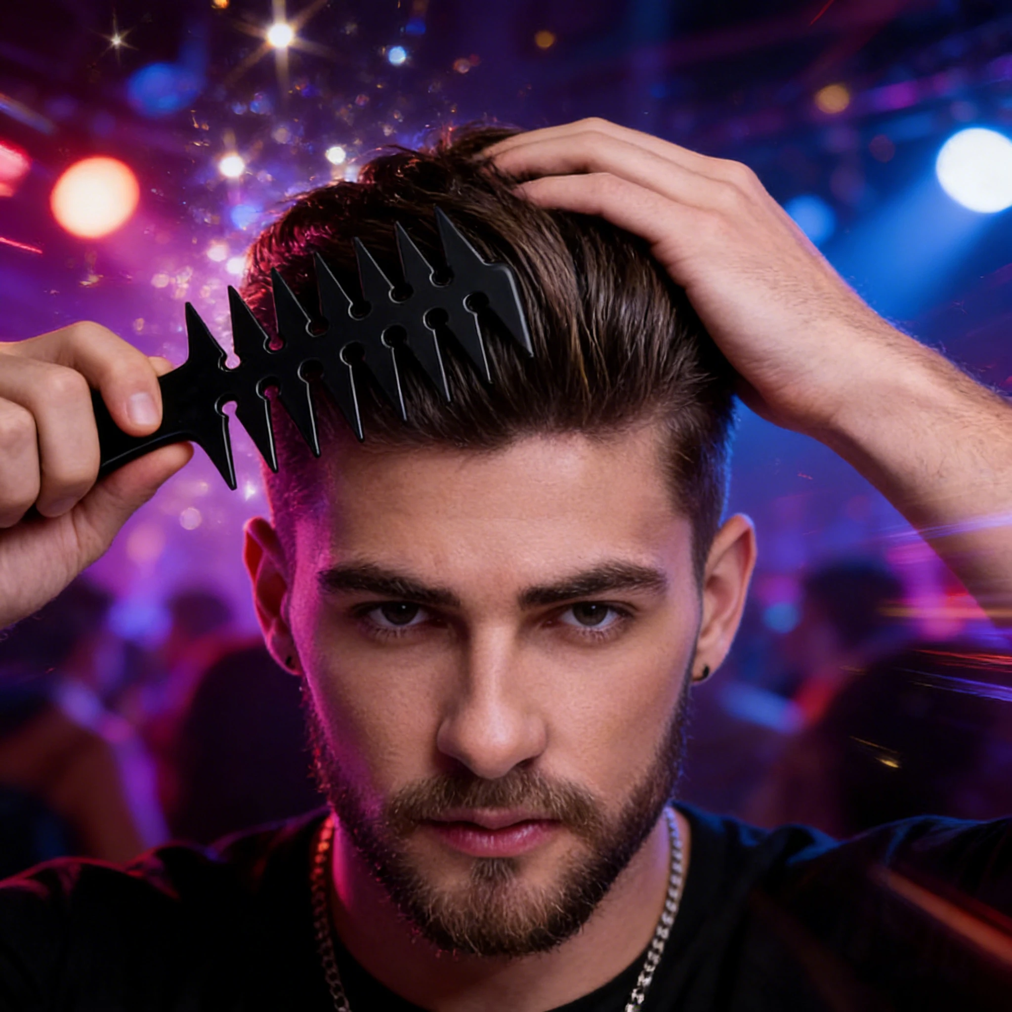 Double-sided Styling Comb For Oily Hair, Men's Vintage Wide-tooth Comb, Comb For Oily Hair Styling, Wholesale Of Large-tooth Hai