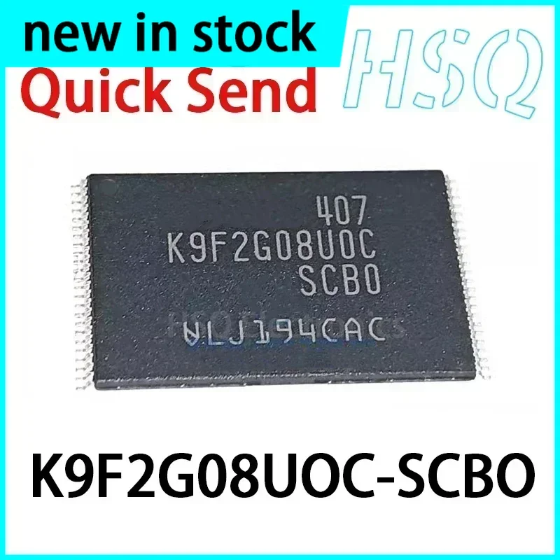 1PCS New K9F2G08UOC-SCBO K9F2G08U0C-SCB0 TSOP48 Flash Memory Chip Stock