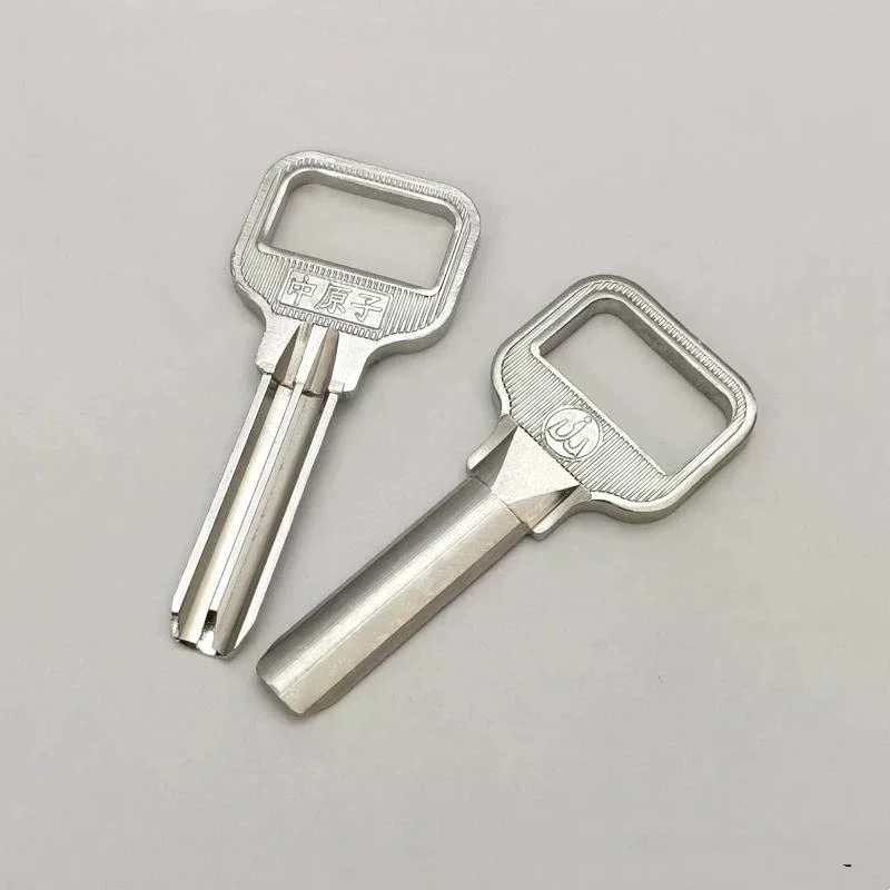 2Pcs E118 Blank Keys Durable Rust Resistant Stainless Steel Precise Size for Cabinet Storage Lock Key Copying DIY Use